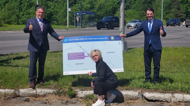 Annonce du commencement de l'élaboration de la réfection de la route 337 à Terrebonne