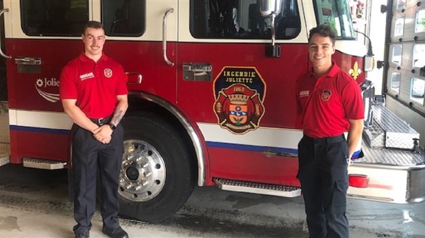 Tournée annuelle de la brigade des Incendies de Joliette