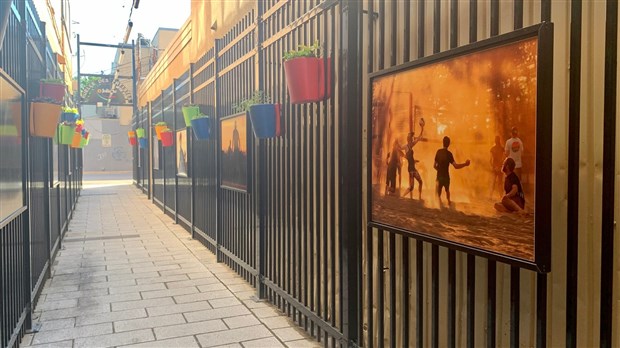 Une exposition sportive à la ruelle des artistes de Joliette