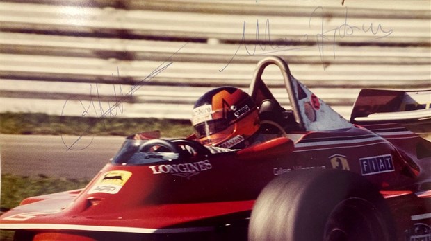 Le musée Gilles Villeneuve lance un encan virtuel en dépit du Grand Prix