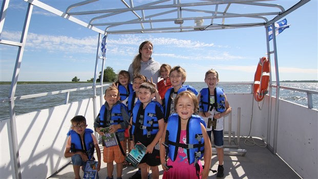 Navette fluviale et circuit cyclable dans les îles de Berthier