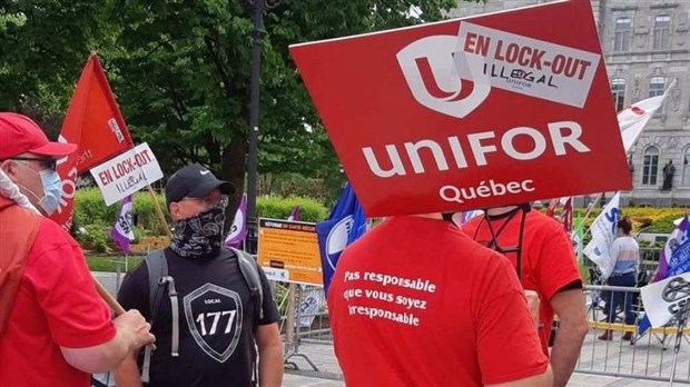 Unifor obitent gain de cause dans le lock-out à la cimenterie Ash Grove   