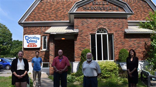 Les Chevaliers de Colomb cèdent leur salle à la municipalité de Saint-Félix-de-Valois