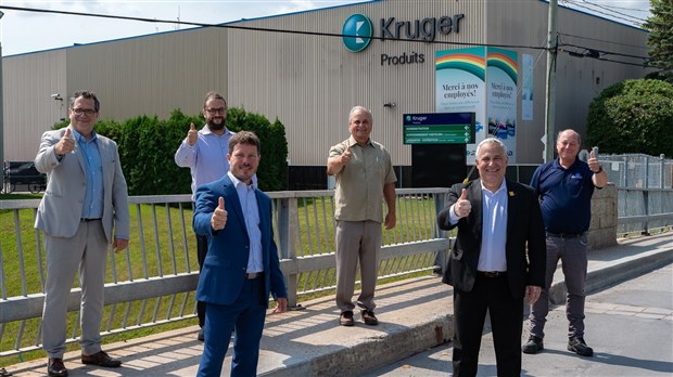 Ottawa investit dans l’amélioration de l’efficacité énergétique de l’usine de Produits Kruger de Crabtree