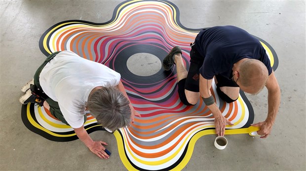 Une installation performative gratuite à visiter au MAJ jusqu'à samedi