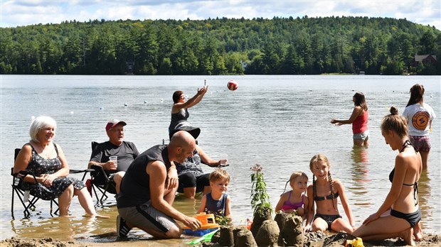 La plage municipale du lac Pierre est à nouveau conforme à la baignade