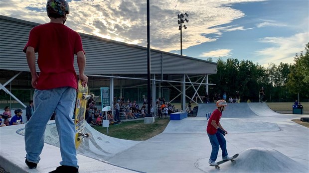 Un tout nouveau skateparc à Saint-Charles-Borromée