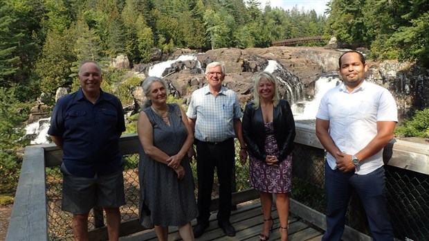 De nouveaux aménagements au Parc des Chutes Monte-à-Peine-et-des-Dalles