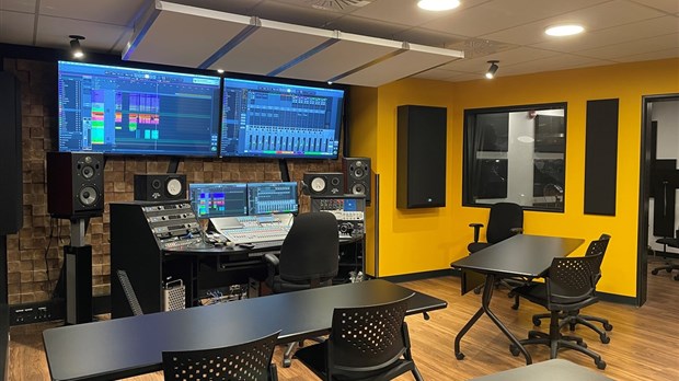 Le studio de musique du Cégep à Joliette fait peau neuve