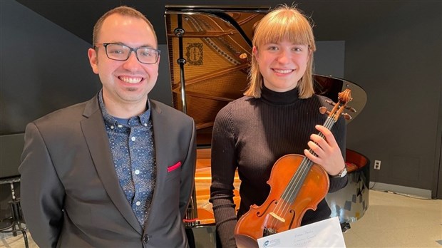 Une étudiante couronnée au Concours concerto du Cégep à Joliette