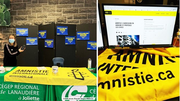 La collecte de fonds du Cégep à Joliette amasse une somme généreuse
