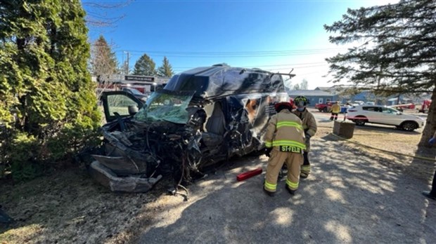 Un grave accident de la route a eu lieu hier à Saint-Féiix-de-Valois