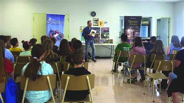 Rencontre d'auteur pour les élèves de l'école primaire de la Source d'Autray