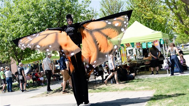 Un succès toujours grandissant pour le Marché des fleurs de Joliette