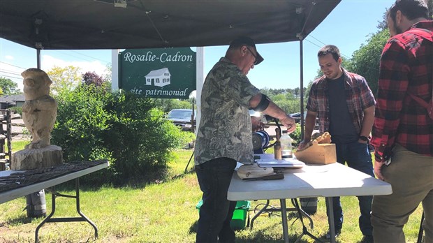 Grand succès pour l'original vernissage de la Maison Rosalie-Cadron