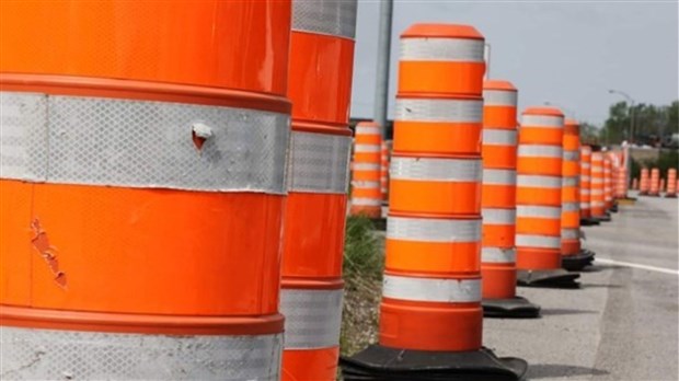 Travaux entravant la circulation à Lanoraie pour la journée