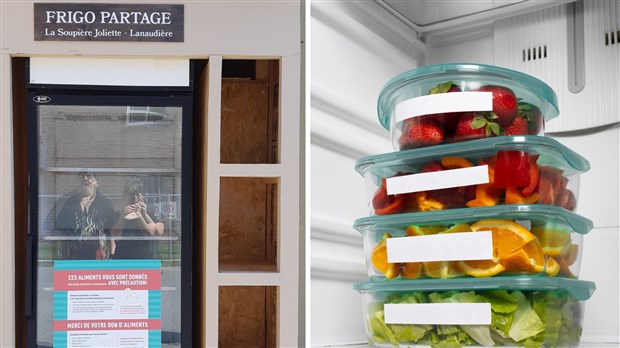 Un service de Frigo-partage pour lutter contre la faim à Joliette