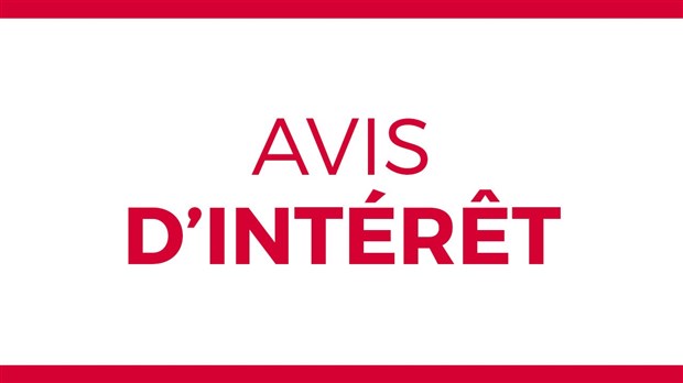 Avis d'intérêt