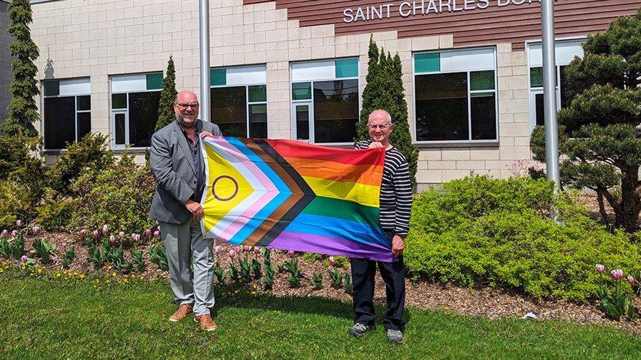 Saint-Charles-Borromée, alliée dans la lutte contre l’homophobie et la transphobie