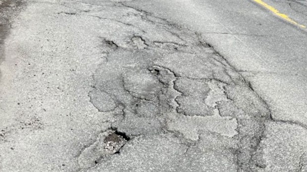 Dévoilement des cinq pires routes dans la région de Lanaudière