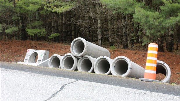 Reconstruction de deux ponceaux sur la route 347 à Saint-Norbert