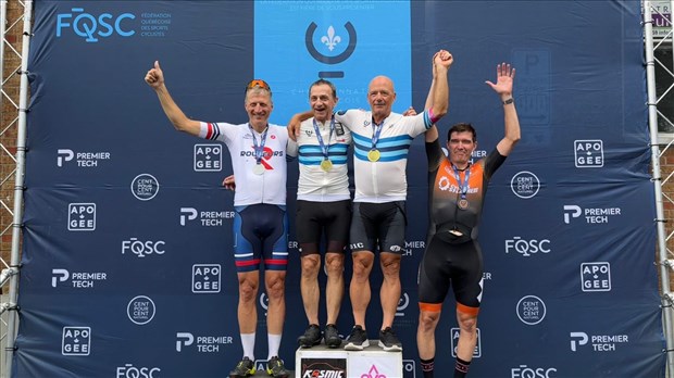 Une deuxième médaille pour Éric Provost aux Championnats québécois sur route