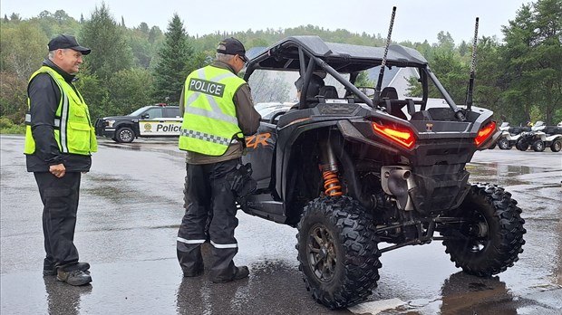Un total de 149 Quads interceptés par la Sûreté du Québec 