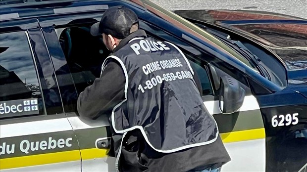 Une opération policière sur le boulevard Manseau à Joliette