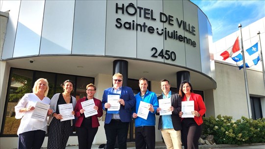 L'Équipe Stéphane Breault dévoile sa vision pour Sainte-Julienne 