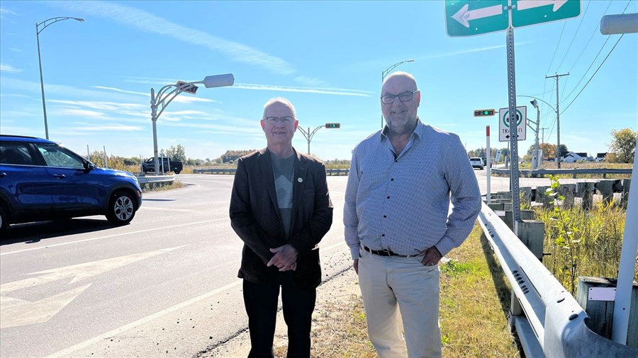 Intersection Petite-Noraie/route 343 : Optimisation des feux de circulation