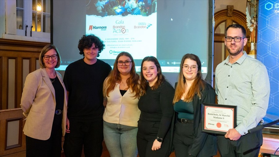 Le gala Brandon en Action récompense Le Marché Bonichoix de Mandeville