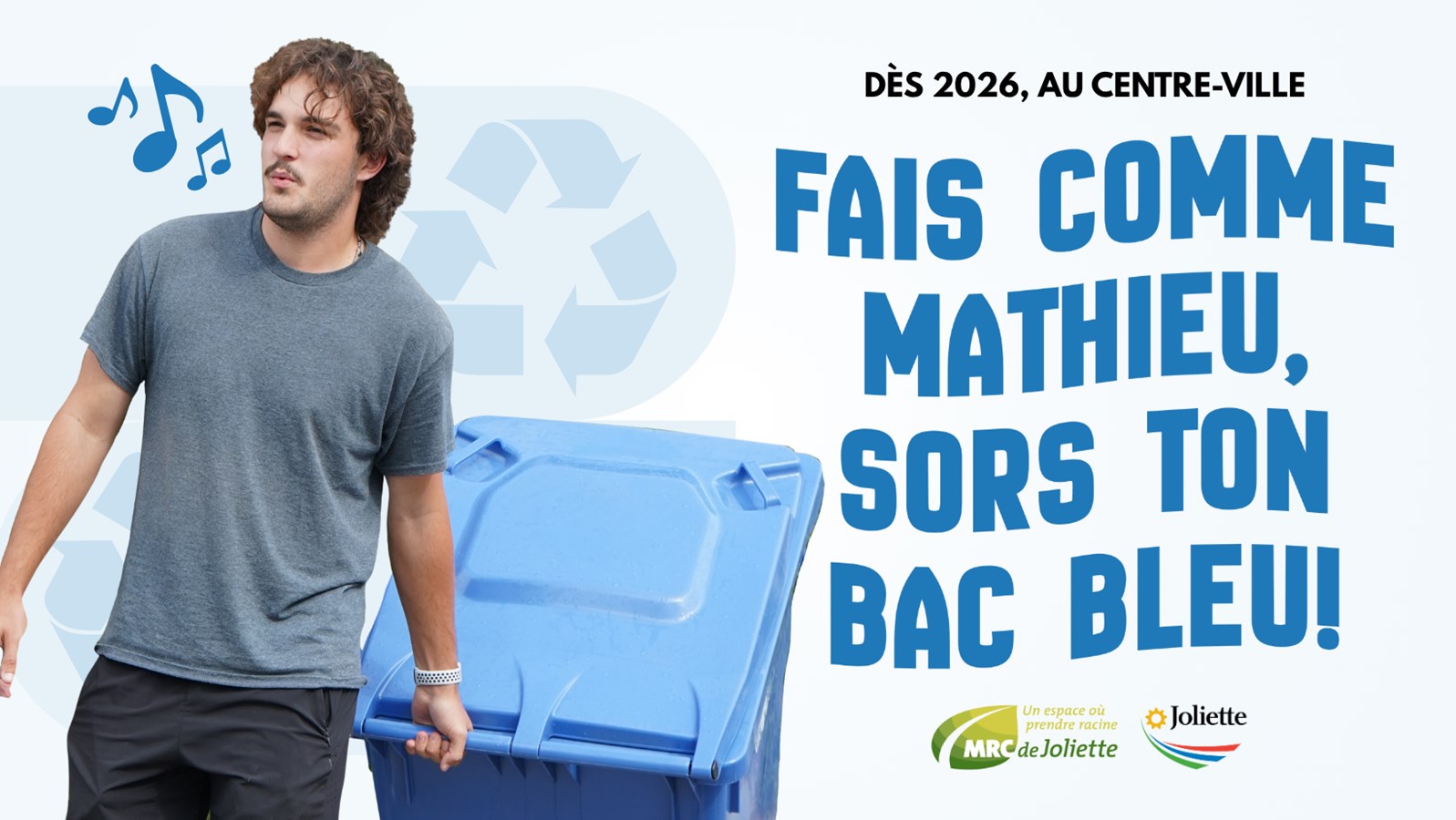 Nouvelles règles de collecte sélective pour le centre-ville de Joliette