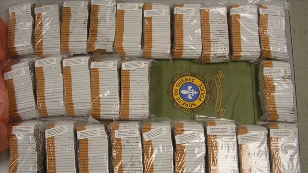 Une opération en lien avec la contrebande de tabac à St-Gabriel-de-Brandon