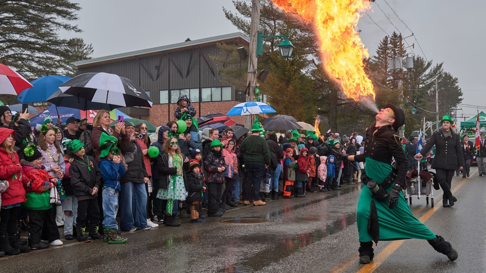 Des milliers de participants au Festival Saint-Patrick de Rawdon 