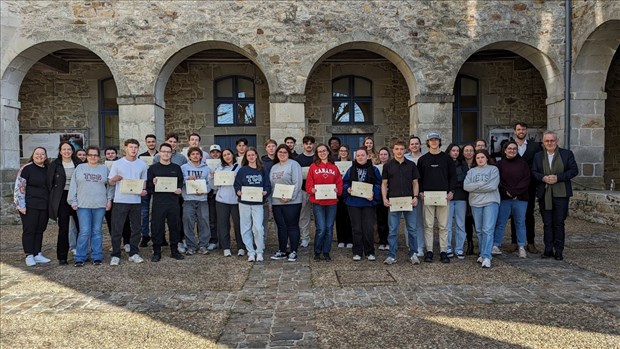 Des étudiants du Cégep de Lanaudière à Terrebonne en France 