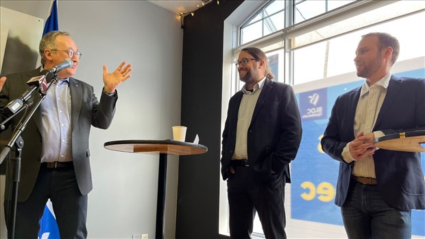 Ouverture du bureau de campagne du bloquiste de Joliette-Manawan