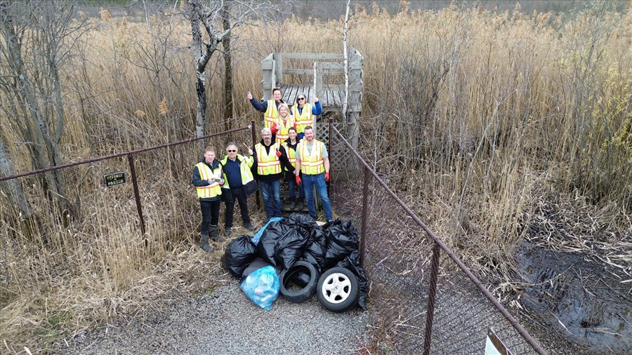 Près de 400 kilos de déchets ramassés à Lanoraie 