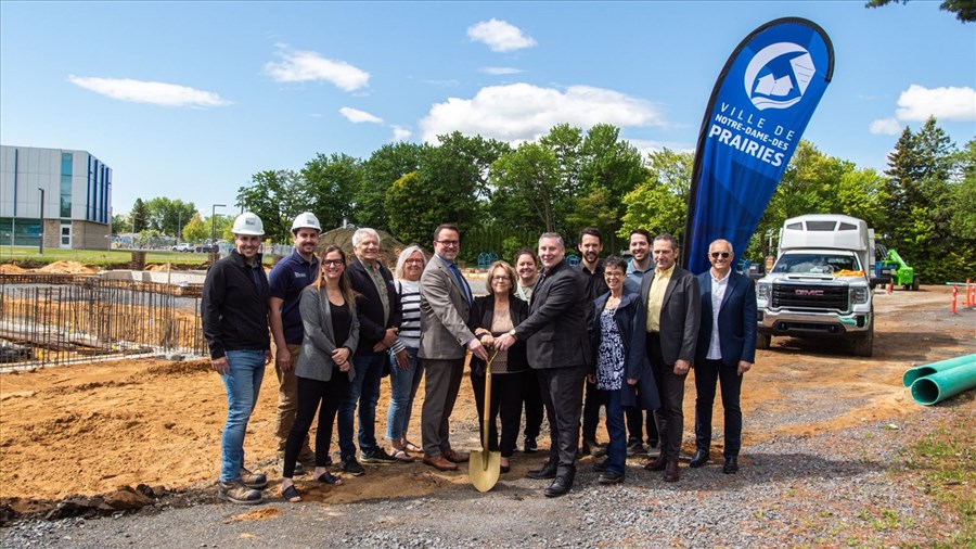 Notre-Dame-des-Prairies: une future patinoire réfrigérée couverte 