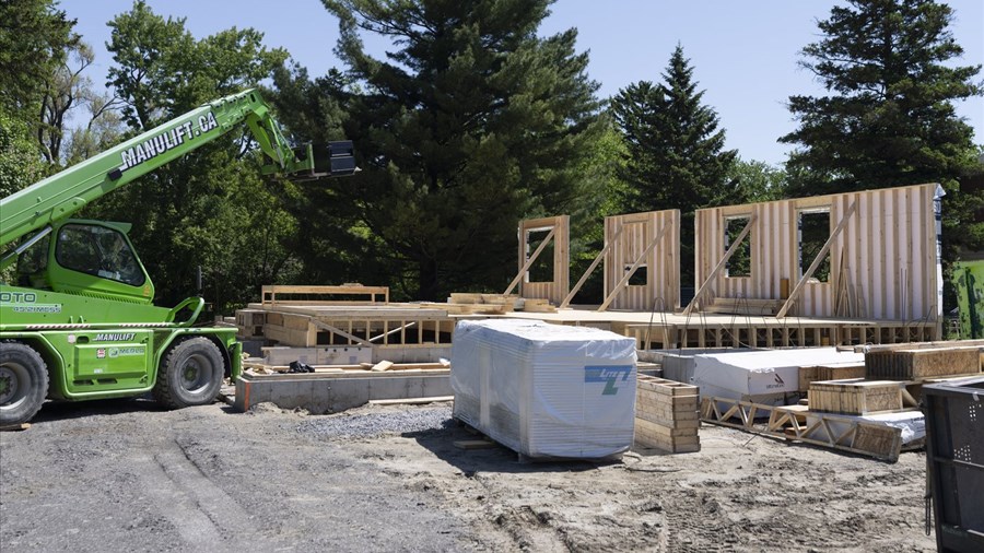 Construction résidentielle: manif pour marquer la première semaine de grève