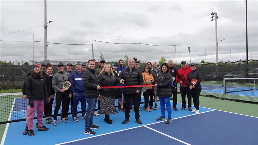 Rawdon inaugure ses deux premiers terrains de pickleball