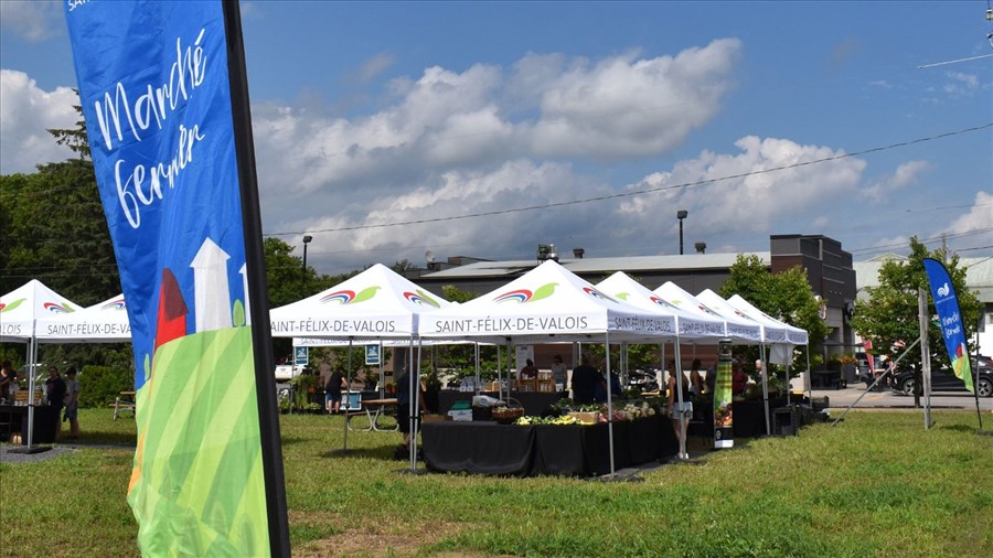 Deuxième saison pour le marché fermier de Saint-Félix-de-Valois 