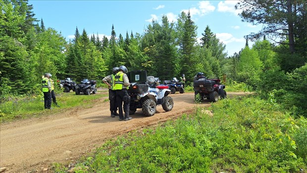 Plus de 370 interceptions de VHR et Quads dans la région Mauricie-Lanaudière