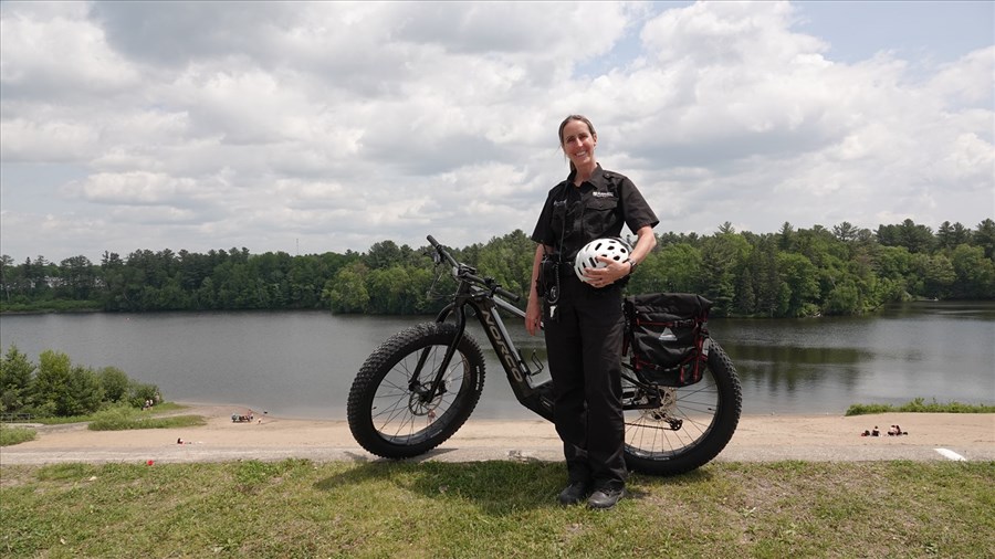 Des vélos électriques pour une patrouille municipale à Rawdon