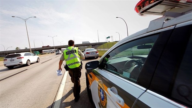 Un total de 222 constats pour vitesse excessive en Mauricie-Lanaudière