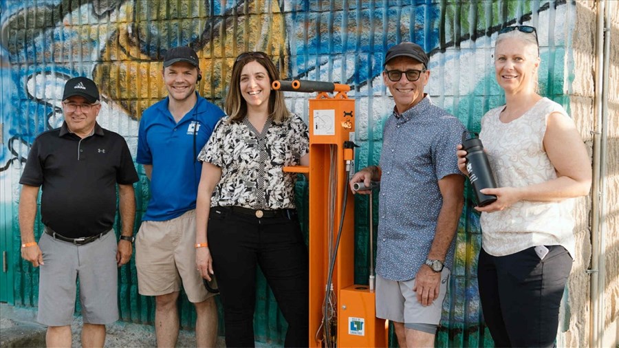 Deux stations de réparation de bicyclettes libre-service à Lavaltrie