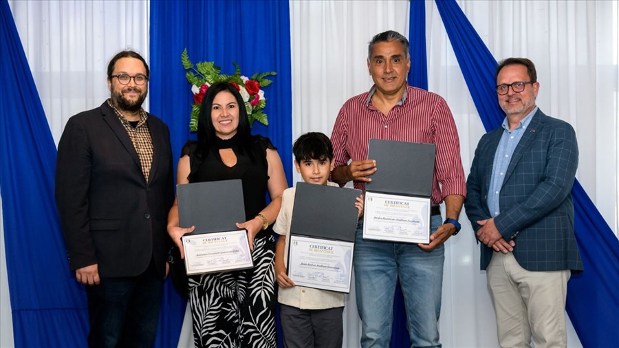 Dix-neuf familles nouvellement établies à Joliette