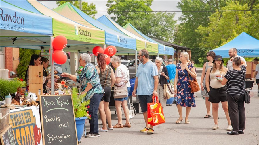 Le Marché public La Récolte s’installe à Rawdon