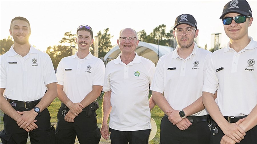 Deux bridages de cadets mobilisés à Saint-Charles-Borromée 
