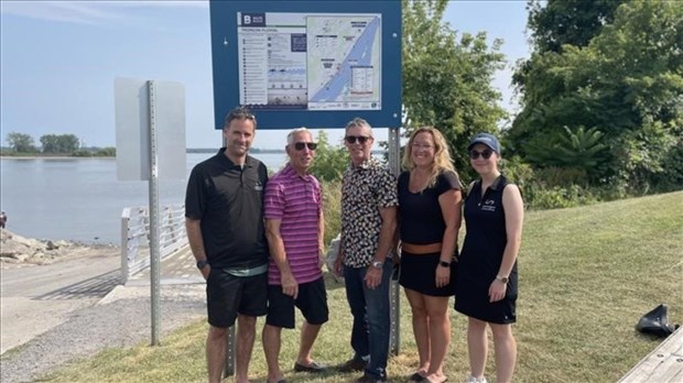 La Ville de Lavaltrie se joint à la Route bleue