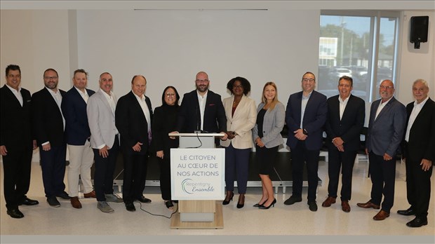 Le parti Repentigny Ensemble présente son équipe pour les élections 